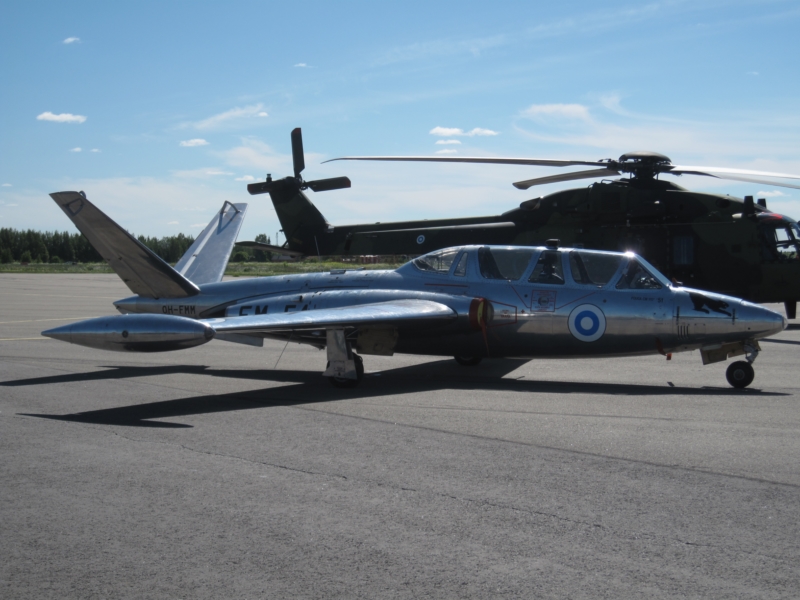 Lentäjien Juhannus 2012 - Fouga Magister FM-51 (OH-FMM)